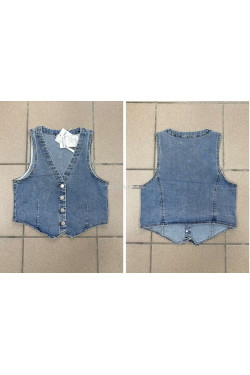 Kamizelki jeansowe damskie (S-XL) 2483