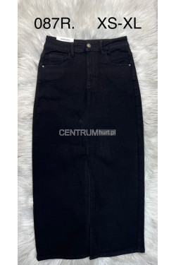 Spódnica jeansowa damska (XS-XL) 087R