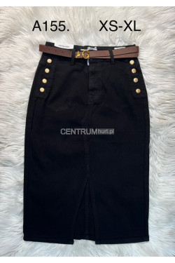 Spódnica jeansowa damska (XS-XL) A155