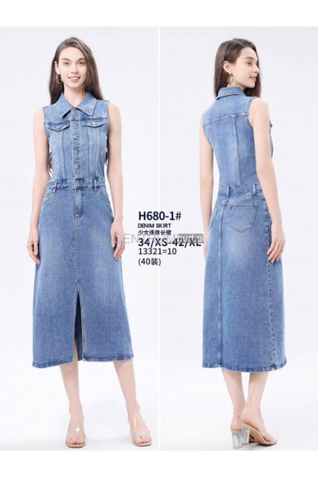 Sukienka jeansowa damska (XS-XL) 1