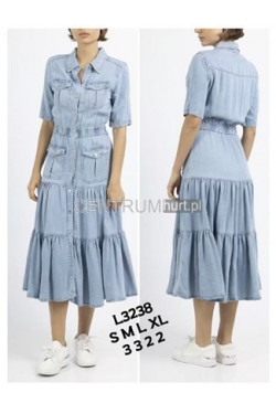 Sukienka jeansowa damska (S-XL) L3238