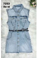 Sukienka jeansowa damska (XS-XL) 1