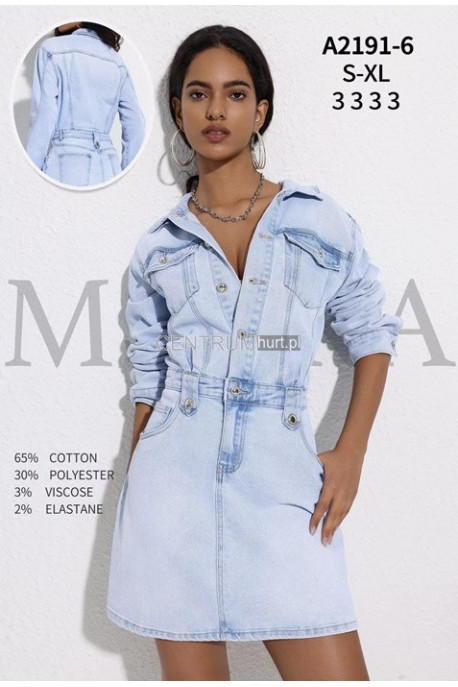 Sukienka jeansowa damska (XS-XL) 1