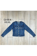 Kurtka jeansowa damska (XL-5XL) 1