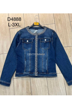 Kurtka jeansowa damska (L-3XL) D4888