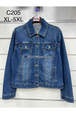 Kurtka jeansowa damska (XL-5XL) C205
