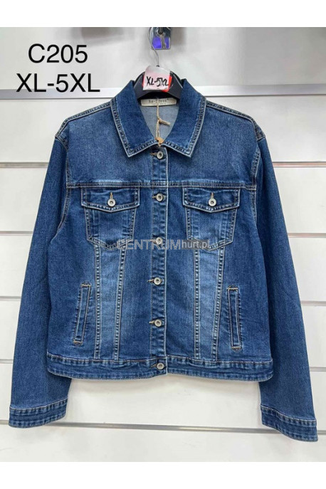 Kurtka jeansowa damska (XL-5XL) 1