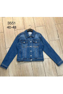 Kurtka jeansowa damska (XL-5XL) 1