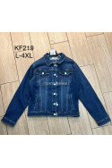 Kurtka jeansowa damska (XL-5XL) 1
