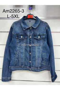 Kurtka jeansowa damska (L-5XL) AM2265-3