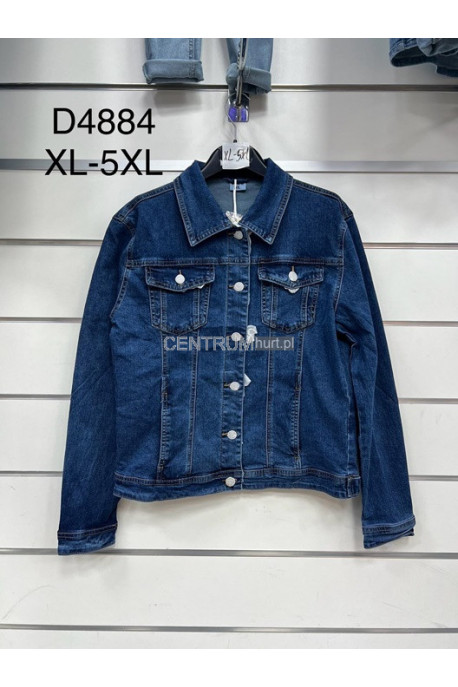 Kurtka jeansowa damska (XL-5XL) 1