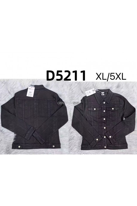Kurtka jeansowa damska (XL-5XL) 1