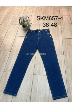 Jeansy damskie (38-48) SKM657-4