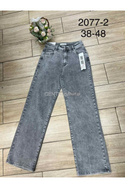Jeansy damskie (38-48) 2077-2