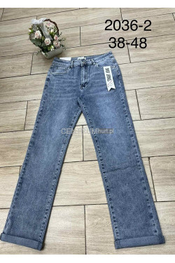 Jeansy damskie (38-48) 2036-2