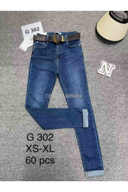Jeansy damskie (XS-XL) G302