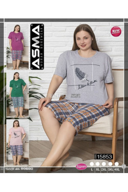 Piżama damska Turecka (L-4XL) 15853
