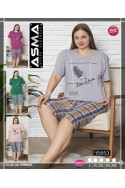 Piżama damska Turecka (L-4XL) 1