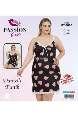 Koszula nocna damska Turecka (3XL-4XL) BT-5026
