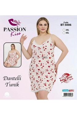 Koszula nocna damska Turecka (3XL-4XL) BT-5006