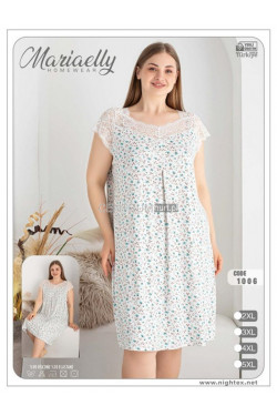 Koszula nocna damska Turecka (2XL-5XL) 1006