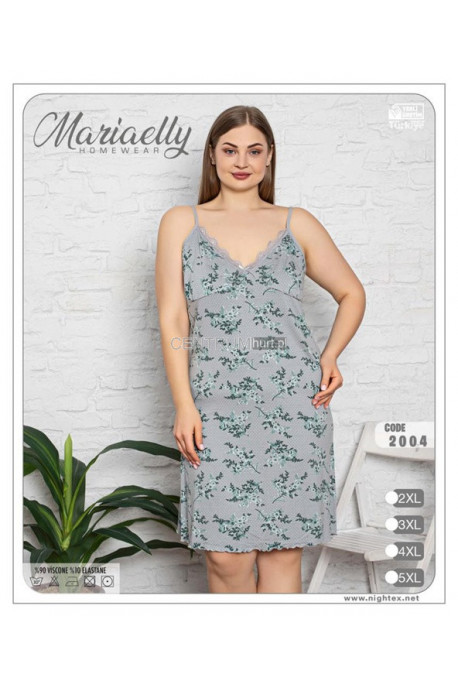 Koszula nocna damska Turecka (2XL-5XL) 1