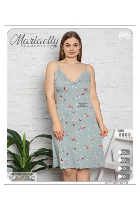 Koszula nocna damska Turecka (2XL-5XL) 1