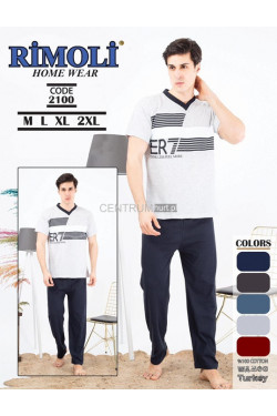 Piżama męska Turecka (M-2XL) 2100