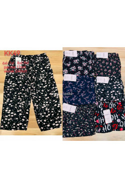 Spodnie damskie 3/4 (6XL-9XL) KK49