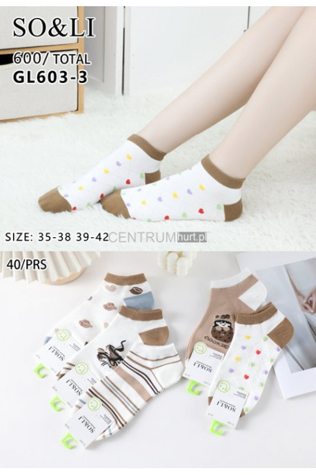 Stopki damskie (35-42) GL603-