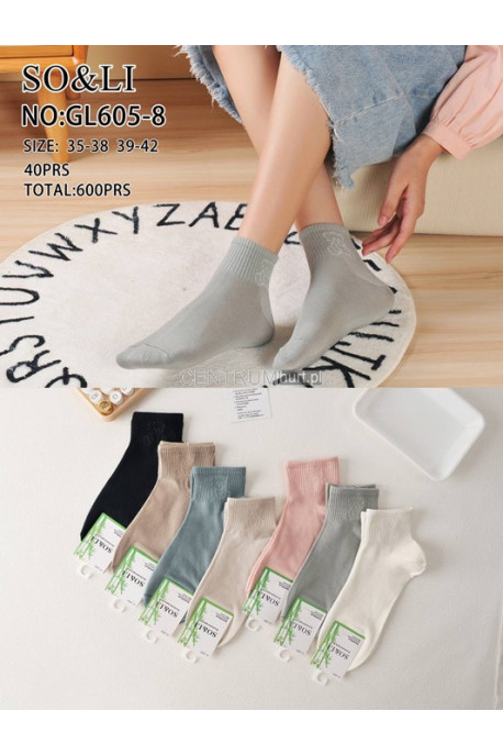 Skarpety damskie (35-42) GL605-