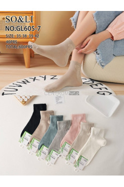 Skarpety damskie (35-42) GL605-7
