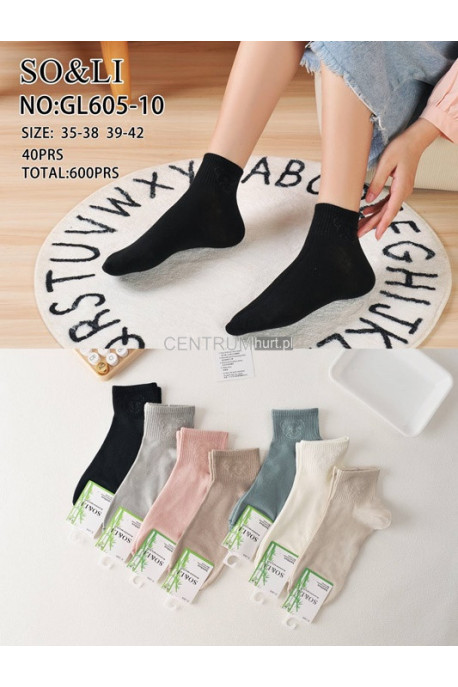 Skarpety damskie (35-42) GL605-