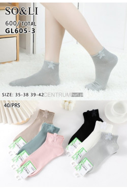 Skarpety damskie (35-42) GL605-3