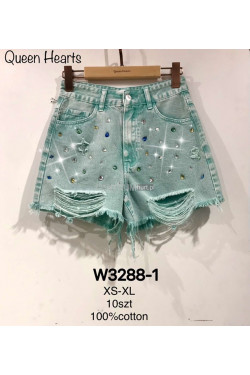 Szorty jeansowe damskie (XS-XL) W3288-1