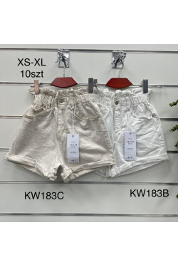 Szorty jeansowe damskie (XS-XL) KW183C