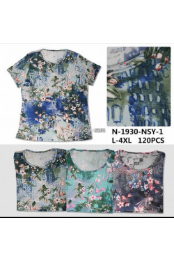 Bluzki damskie (L-4XL) N-1930