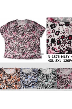 Bluzki damskie (4XL-8XL) N-1876