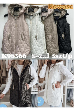 Kurtki kamizelki damskie (S-2XL) 1