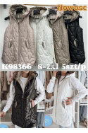 Kurtki kamizelki damskie (S-2XL) 1