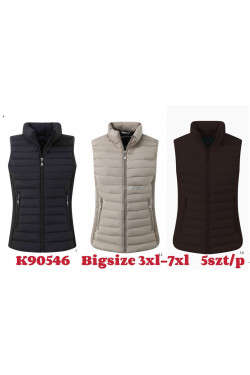 Kurtki kamizelki damskie (3XL-7XL) K90546
