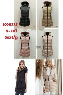 Kurtki kamizelki damskie (S-2XL) K98225