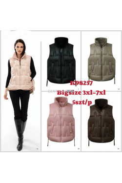 Kurtki kamizelki damskie (3XL-7XL) K98257