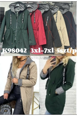 Kurtki damskie przejściowe (3XL-7XL) K98042