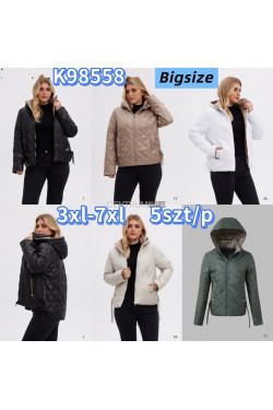 Kurtki damskie przejściowe (3XL-7XL) K98558