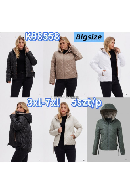 Kurtki damskie przejściowe (3XL-7XL) 1
