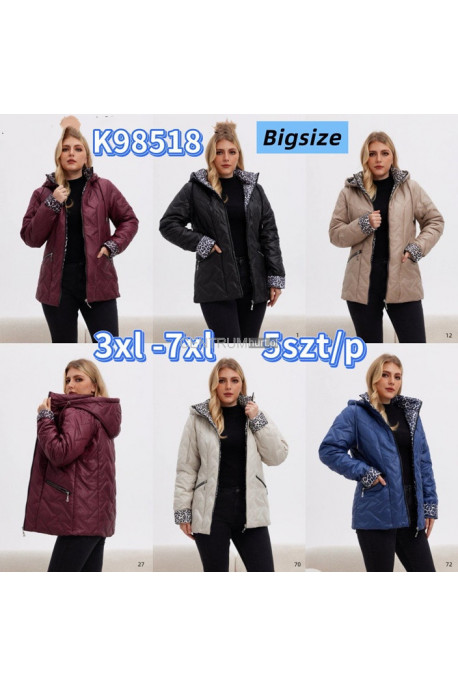 Kurtki damskie przejściowe (3XL-7XL) 1