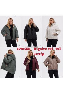 Kurtki damskie przejściowe (3XL-7XL) K98566