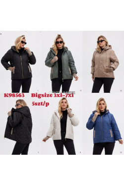 Kurtki damskie przejściowe (3XL-7XL) K98563