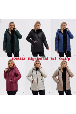 Kurtki damskie przejściowe (3XL-7XL) K98552